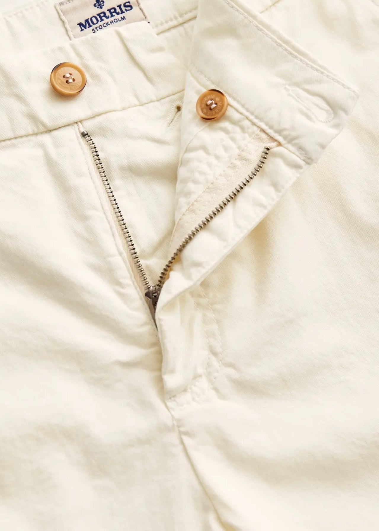Jeffrey Summer Chino Shorts Offwhite