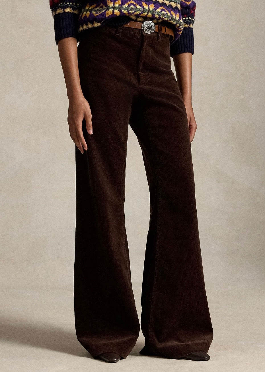 Beaton Corduroy Pant Dark Brown