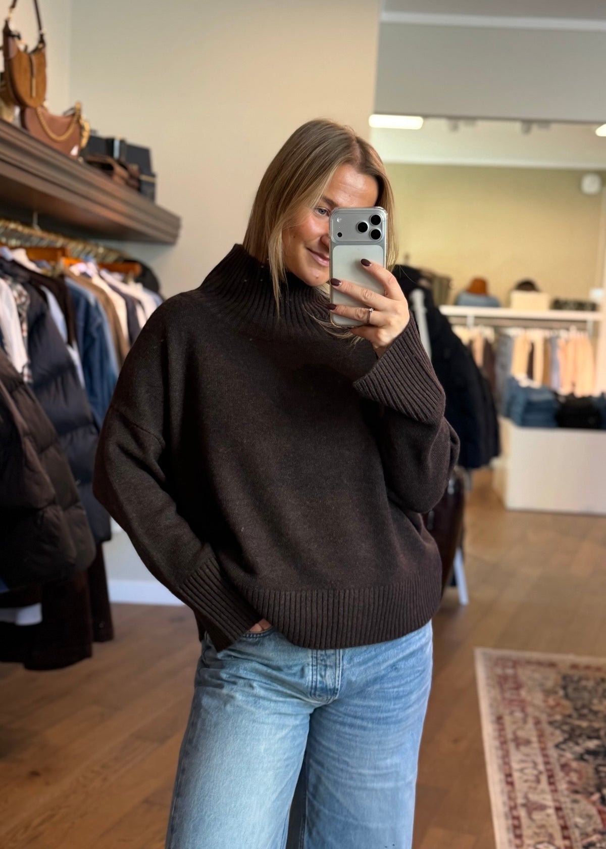 Ida Cashmere Pullover Brown