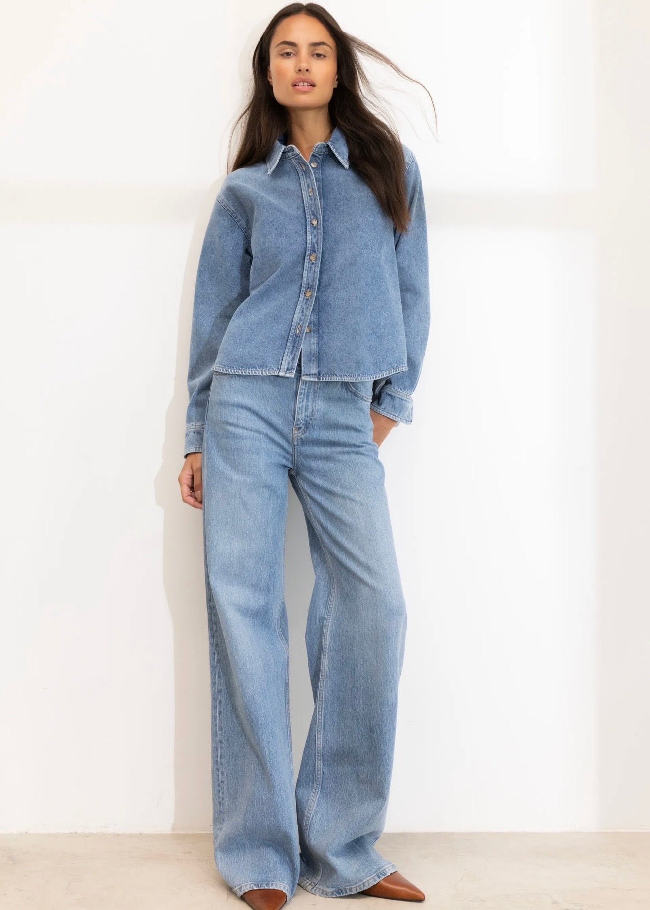 Francis Shirt Mid Blue