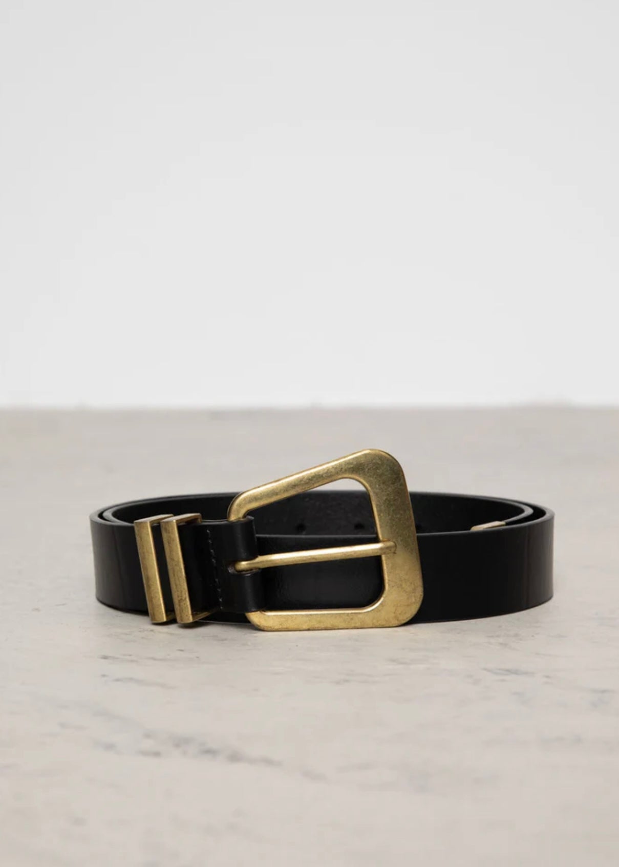 Camilla Pihl Bennett belt - Black Gold