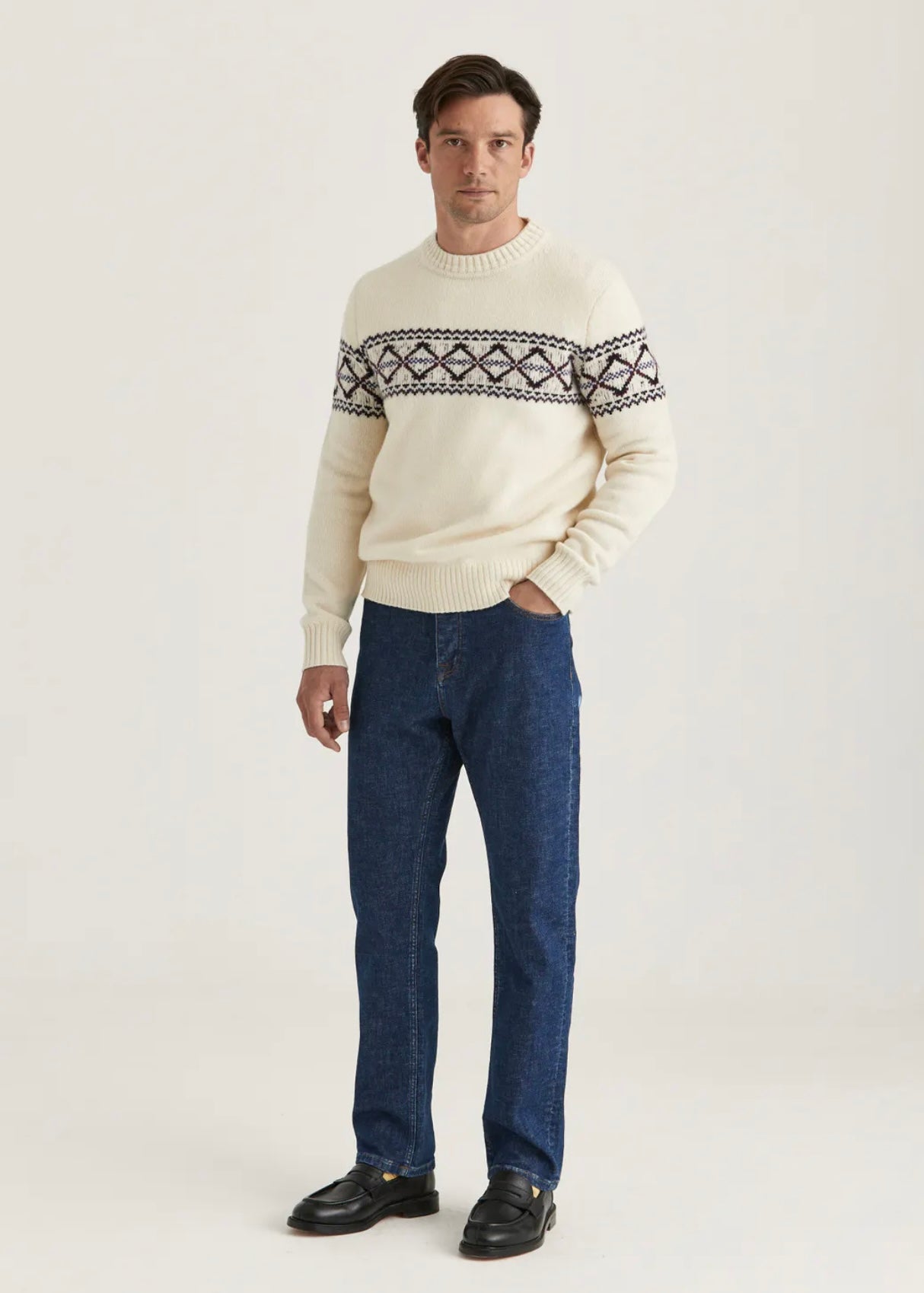 Morris Marwin sweater - Offwhite