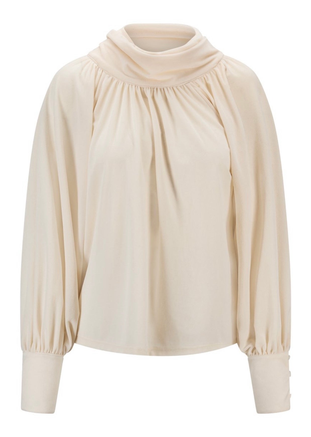 Lill Velour top White