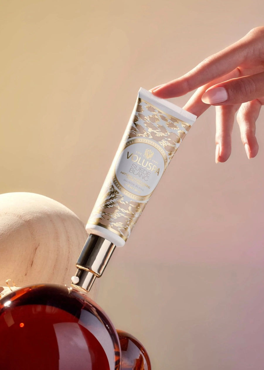 Hand Cream Suede Blanc