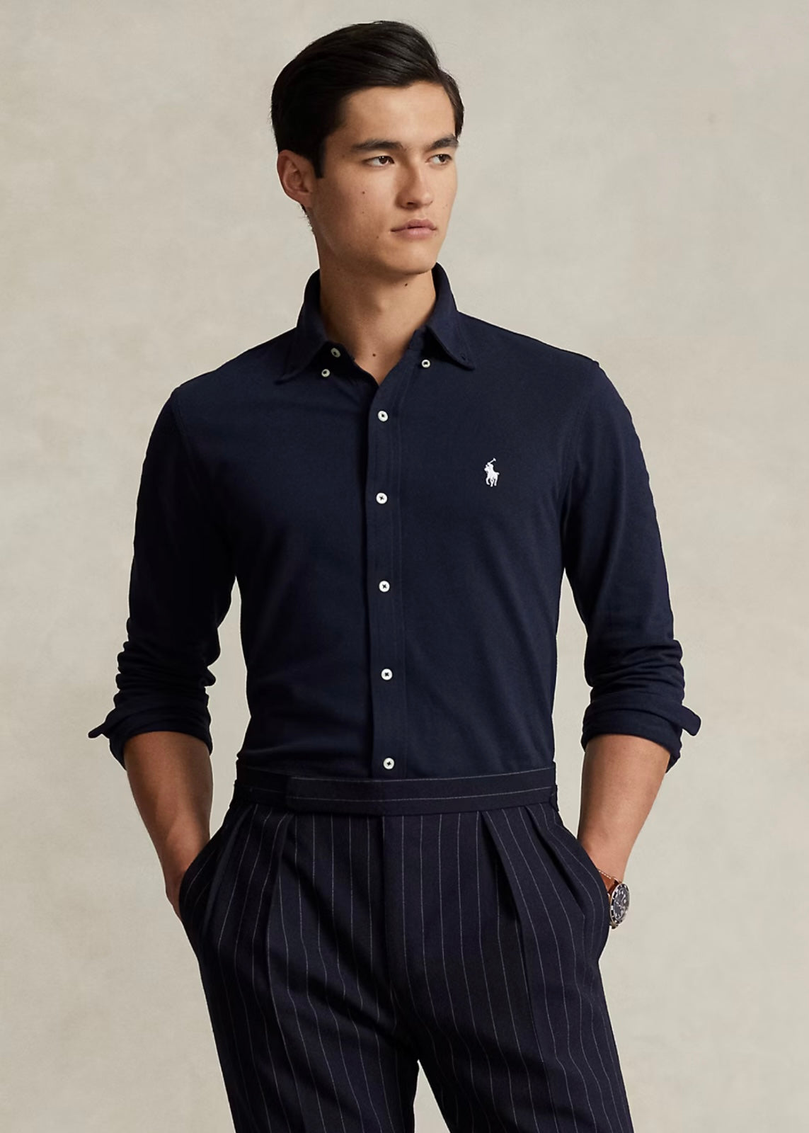 Polo Ralph Lauren Mesh shirt - Navy