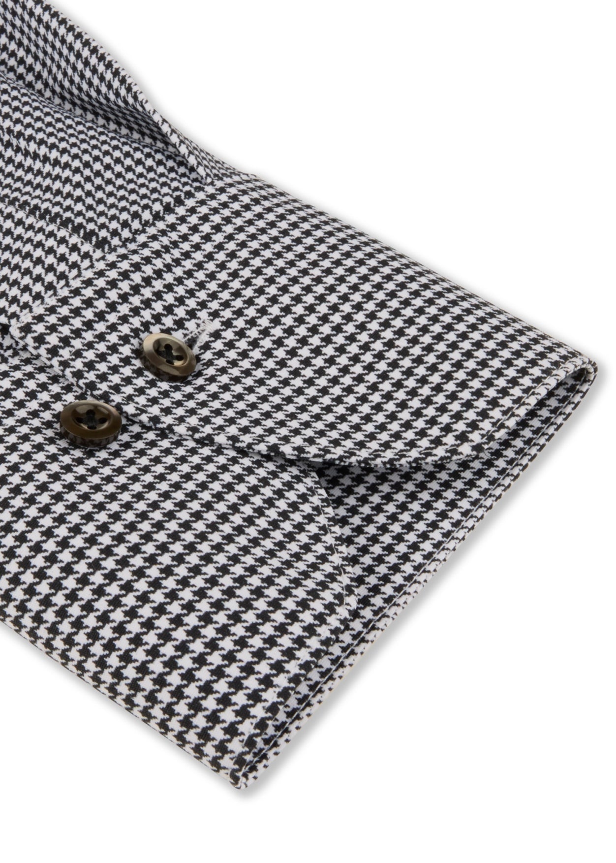 Slimline Jersey shirt Black Check