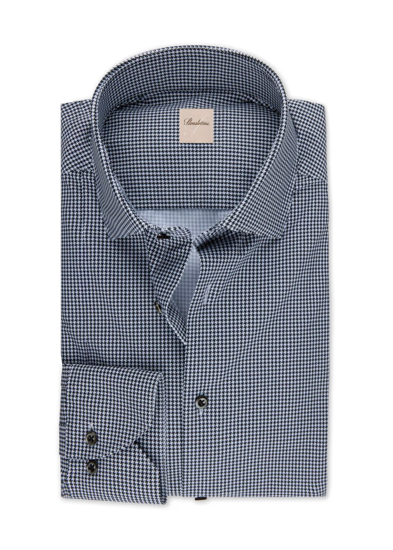 Slimline Jersey shirt Black Check