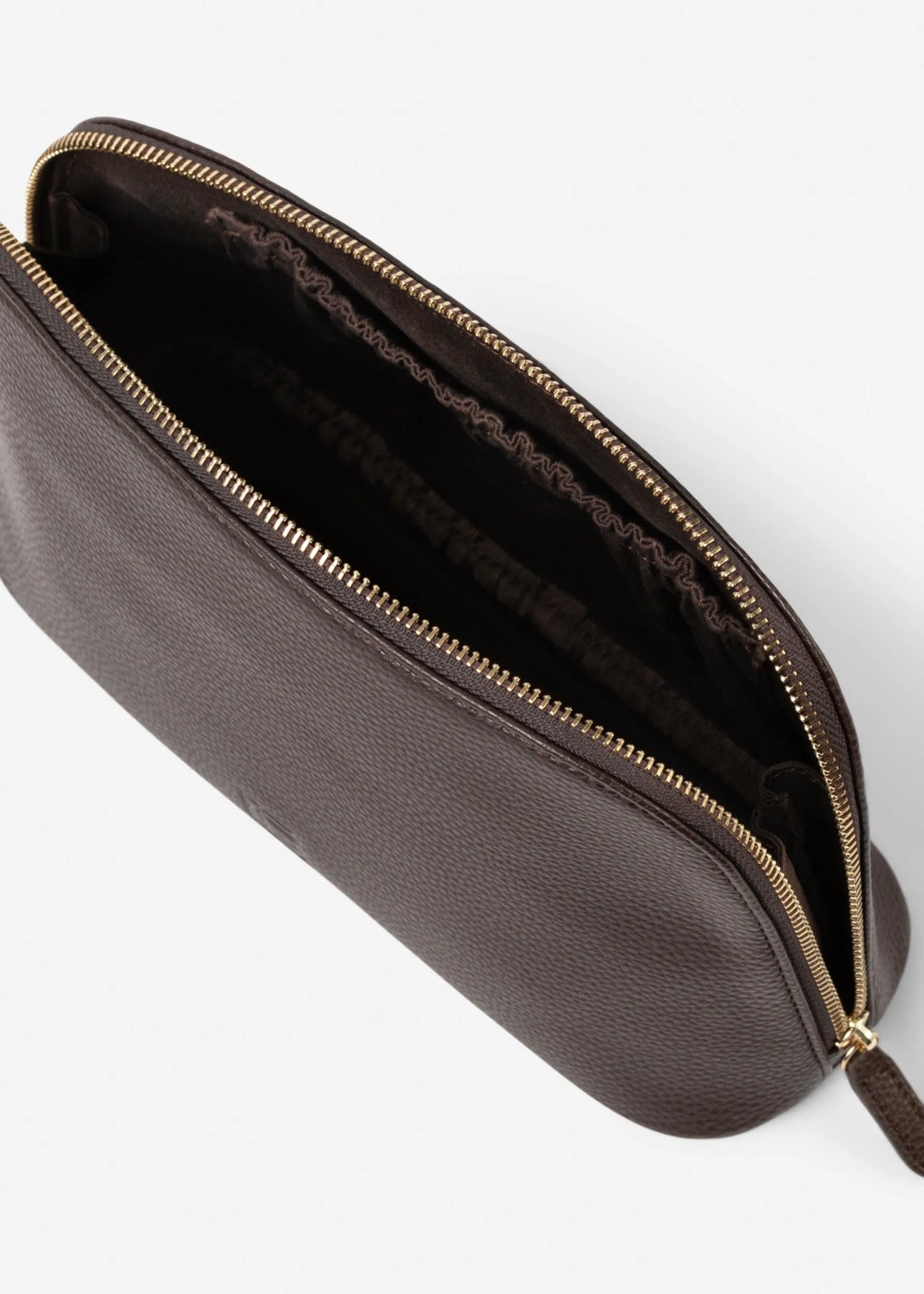 Camilla Pihl Cosmetic pouch L Dark Brown