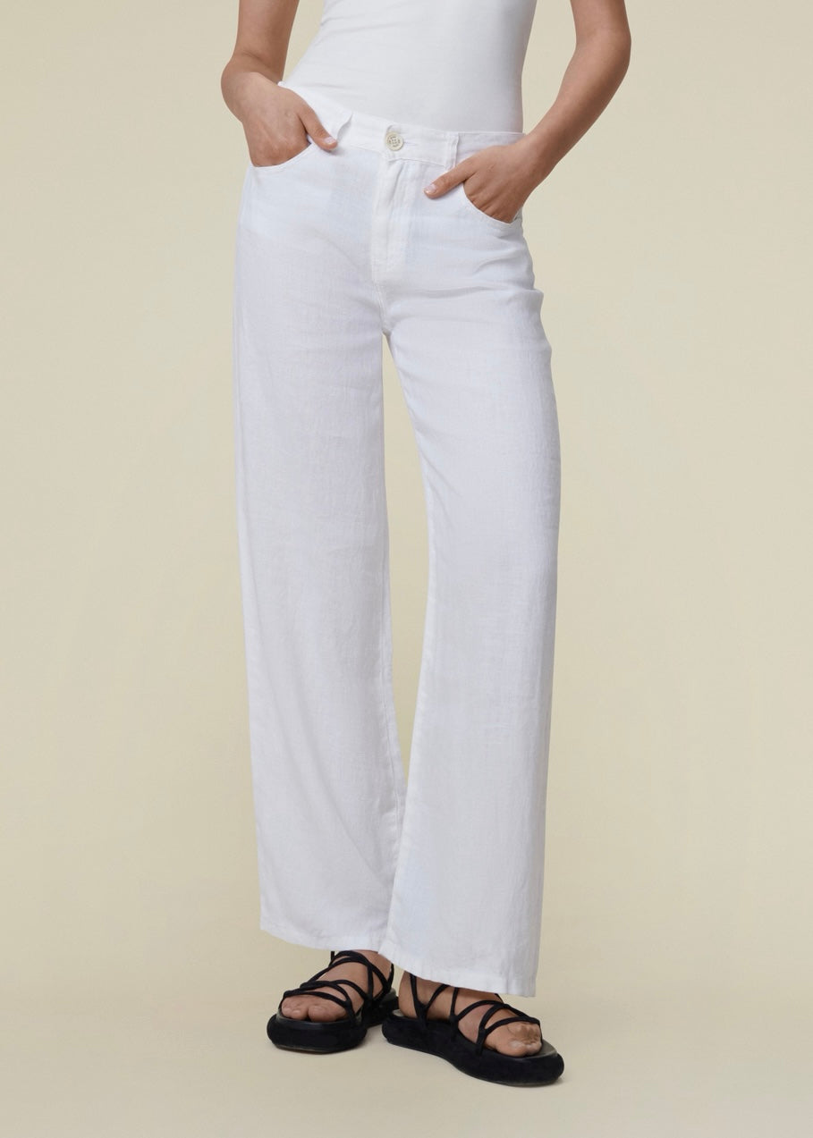 Culotte Linen Colour White