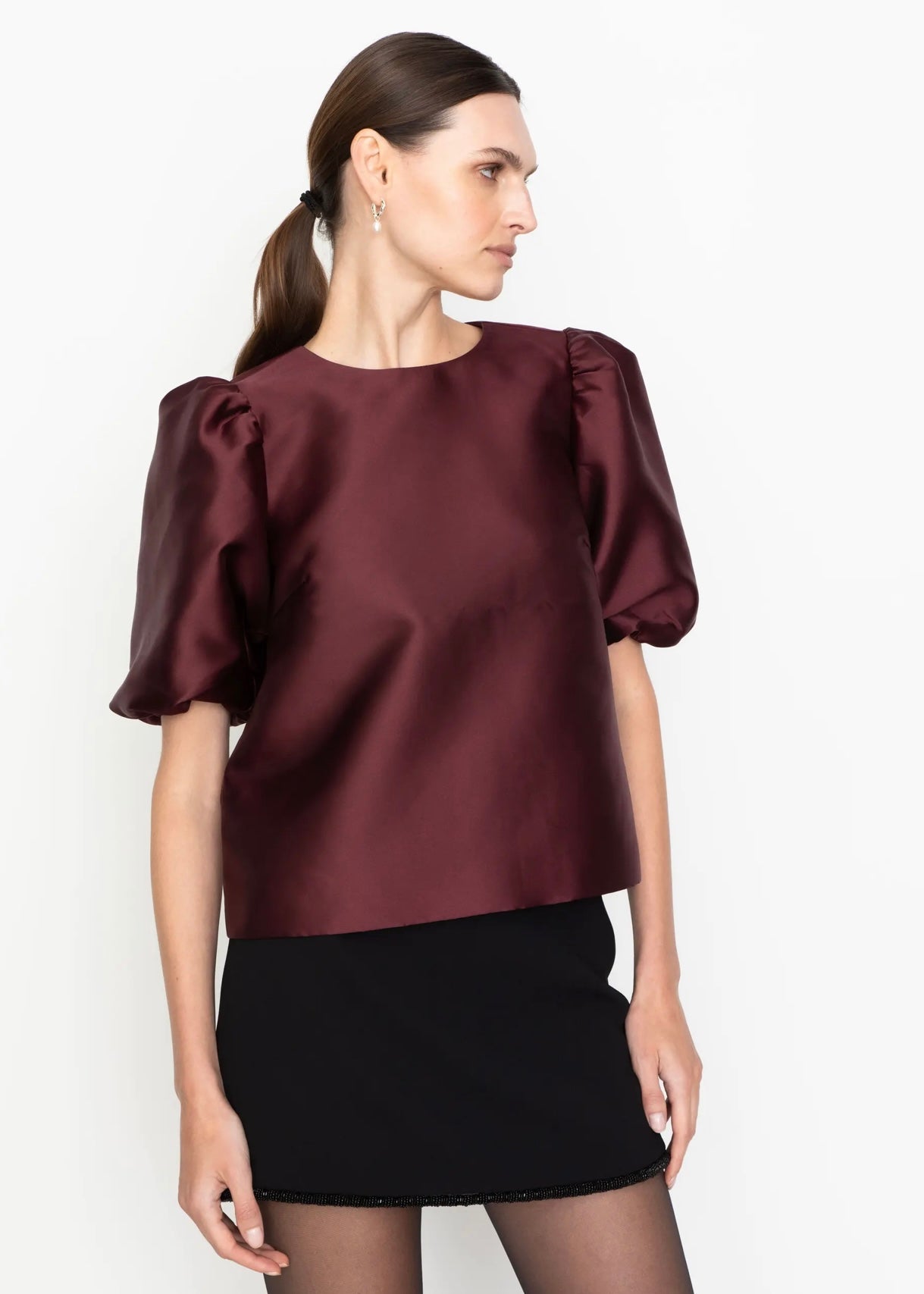 Camilla Pihl Becca blouse - Bordeaux