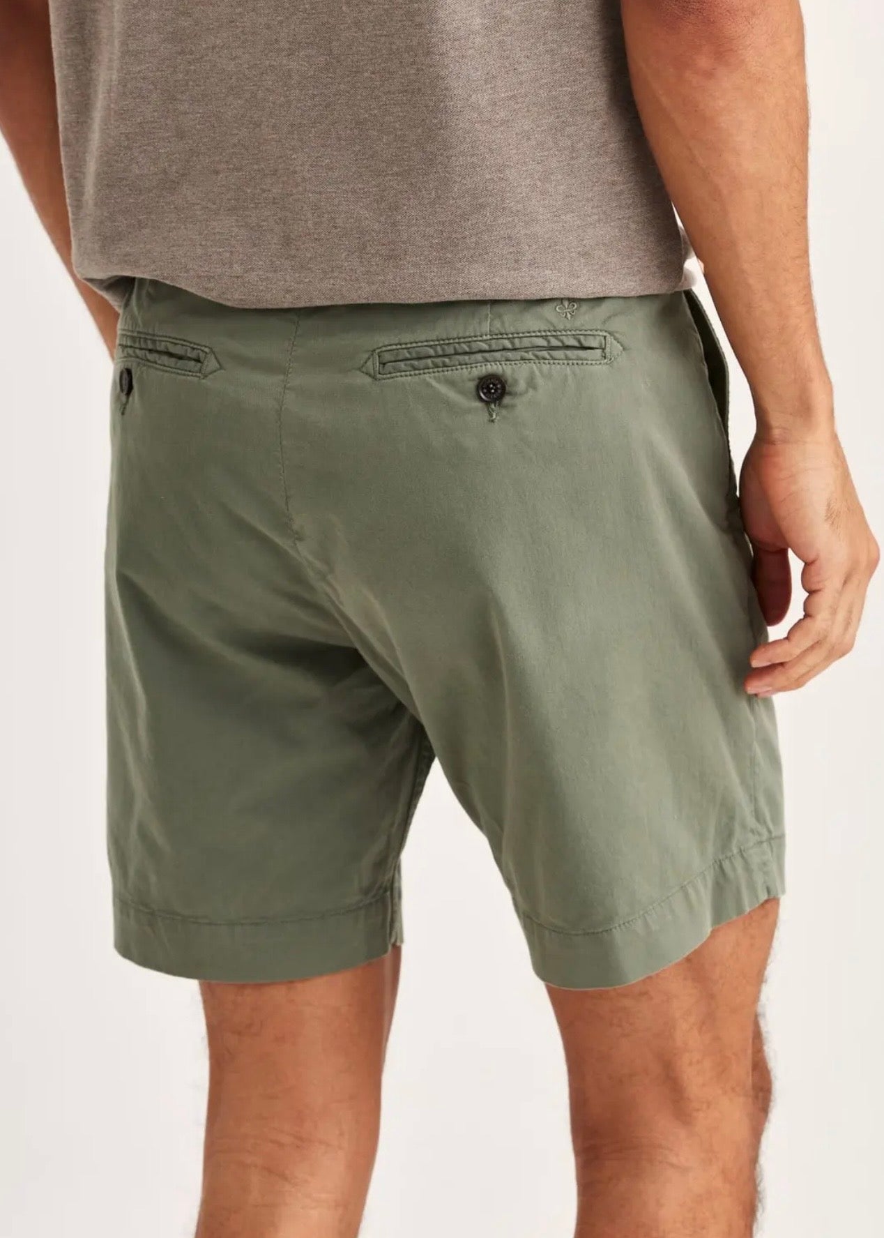 Jeffrey Summer Chino Shorts Olive