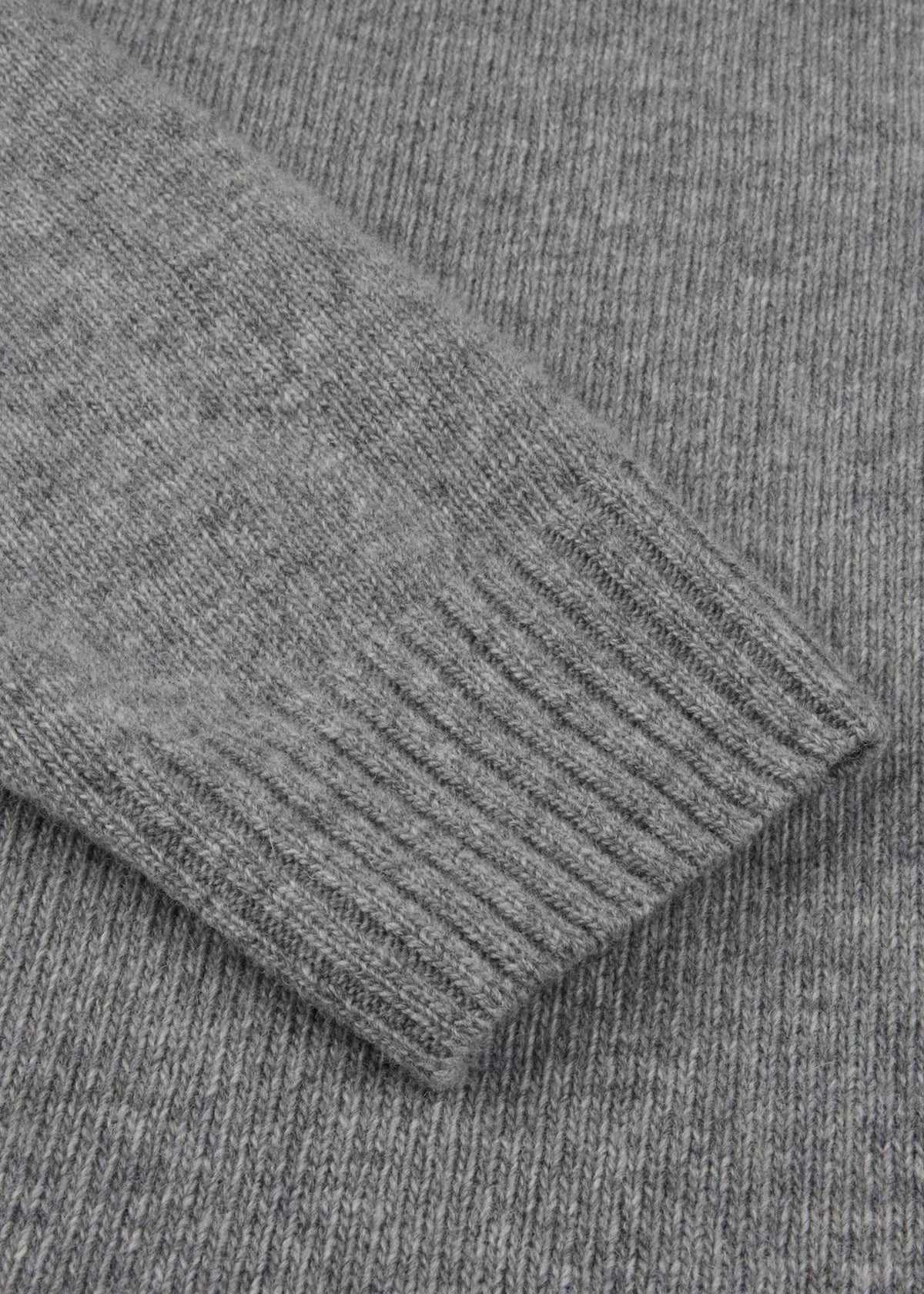 Merino Wool Pullover Grey