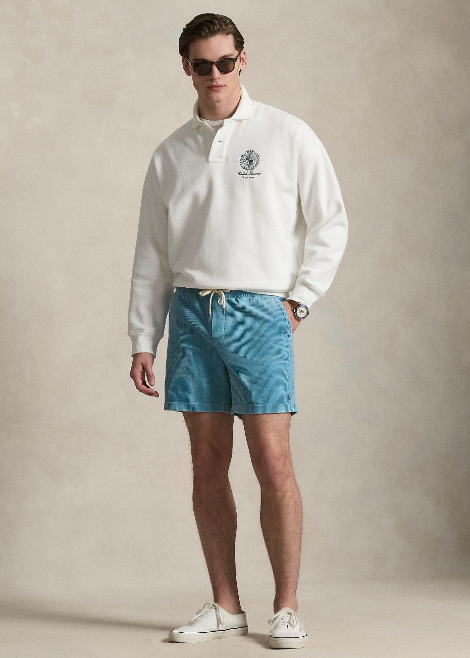 Prepster Corduroy Shorts Blue Note