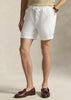 Prepster Linen Shorts White