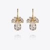 Petite Timo Earrings Gold Crystal