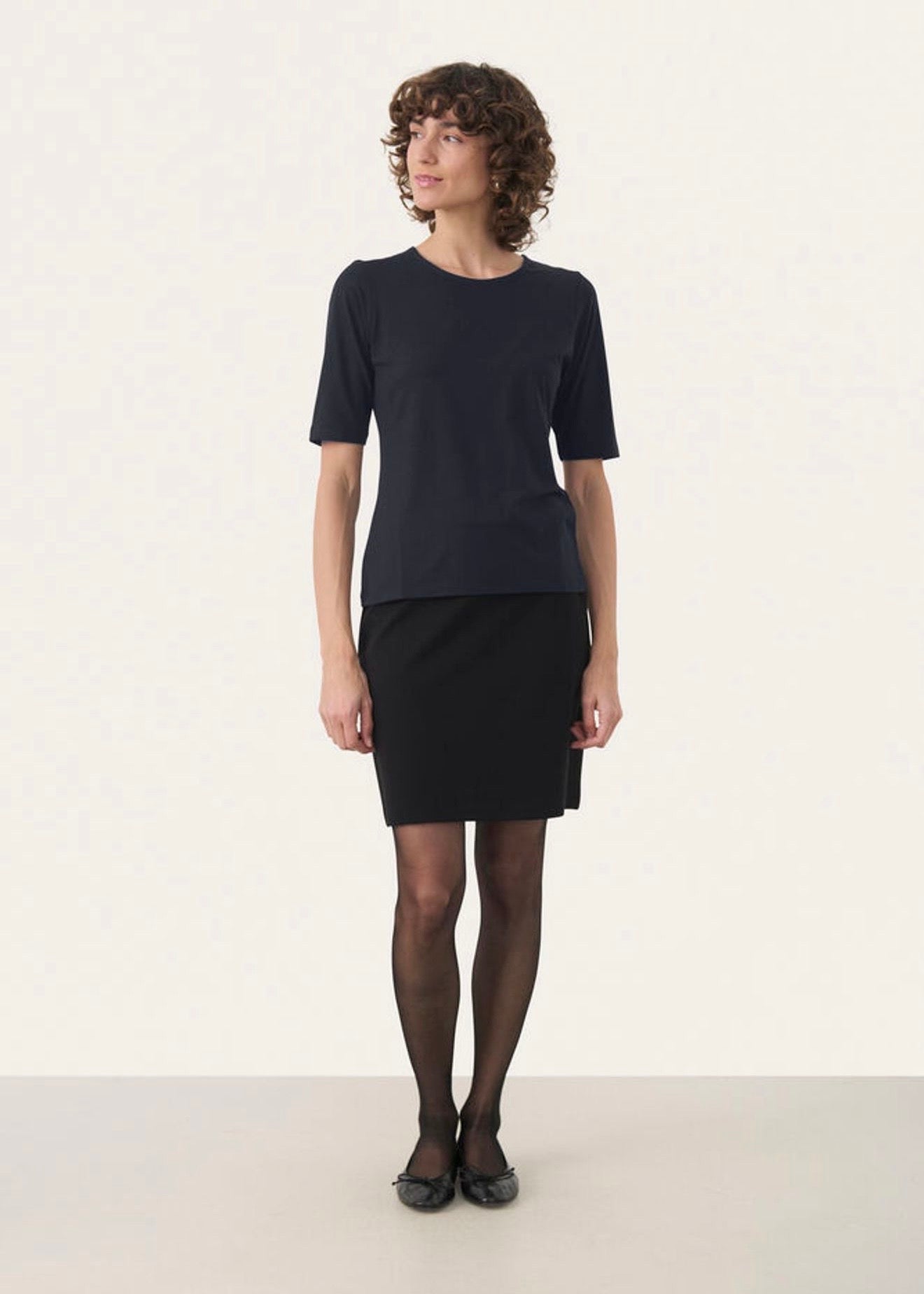 Nemi T-shirt Dark Navy