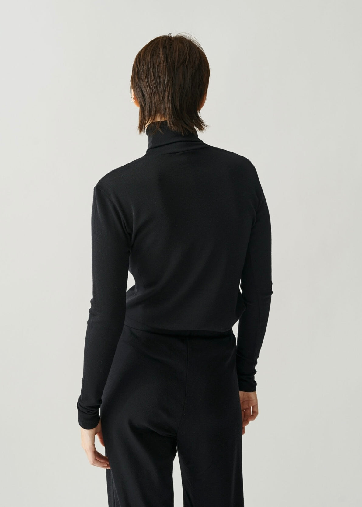 Julie Josephine Camilla rollerneck - Black