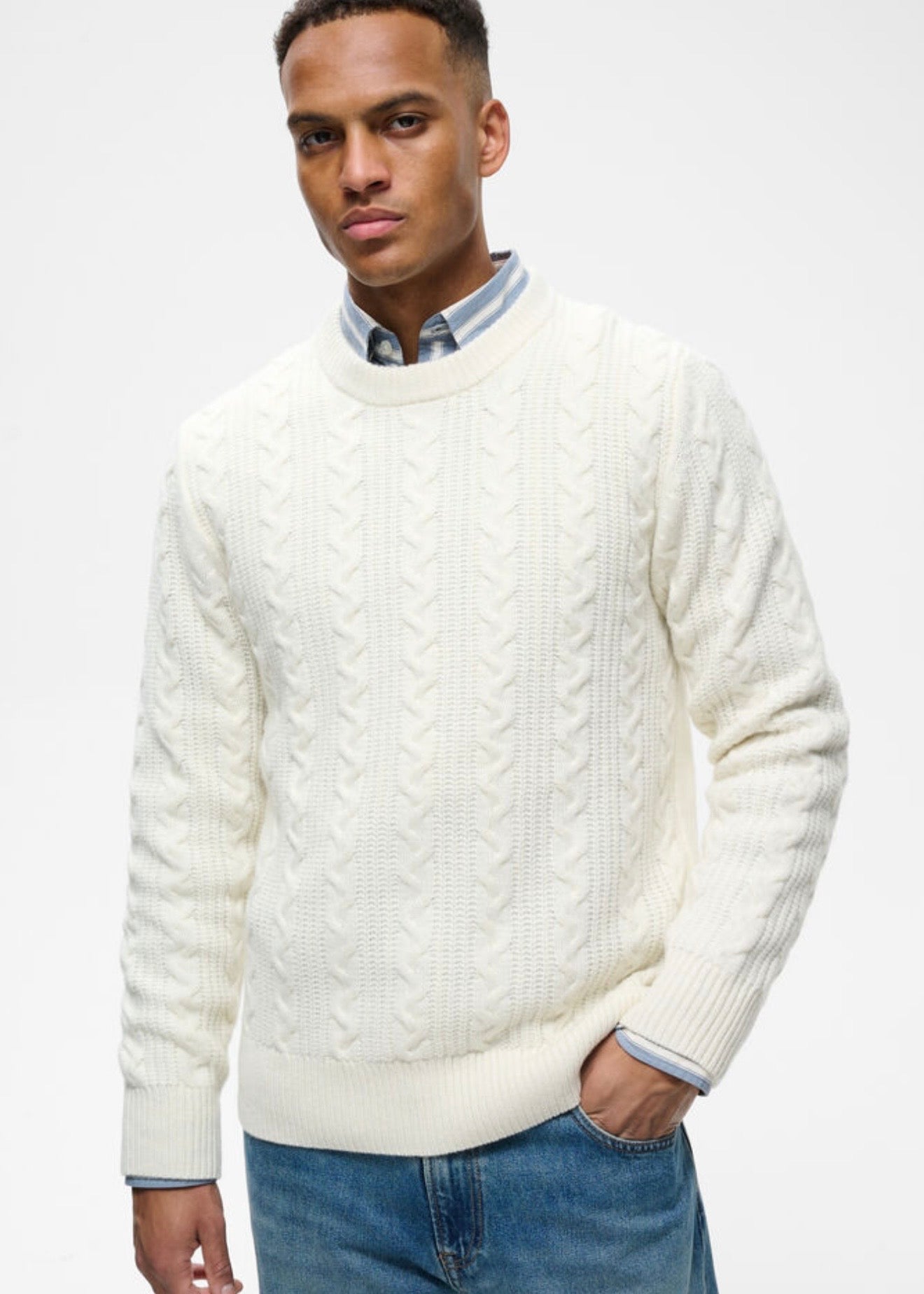 Triton Knit Vanilla Ice