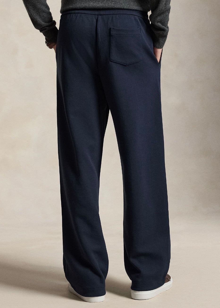 Double Knit Drawstring Pant Navy