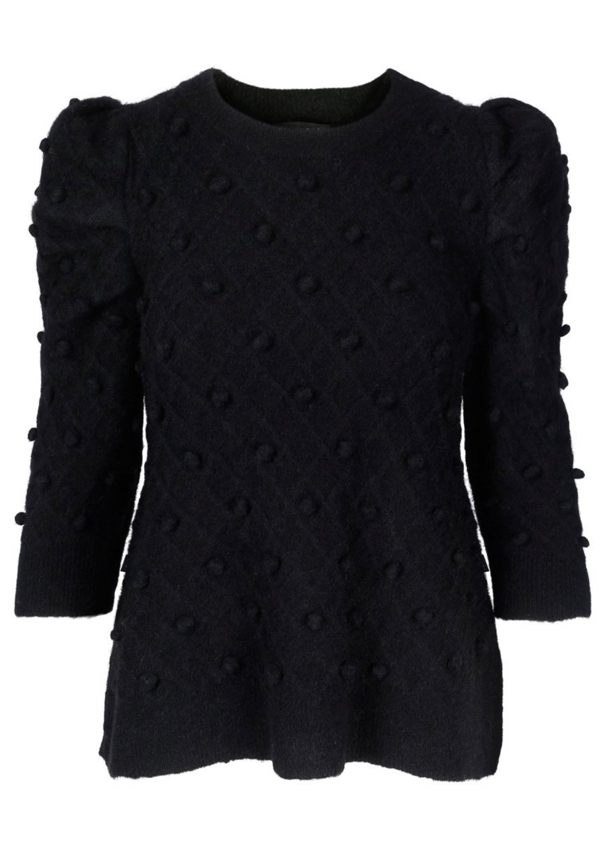 Try Alpaca sweater Black