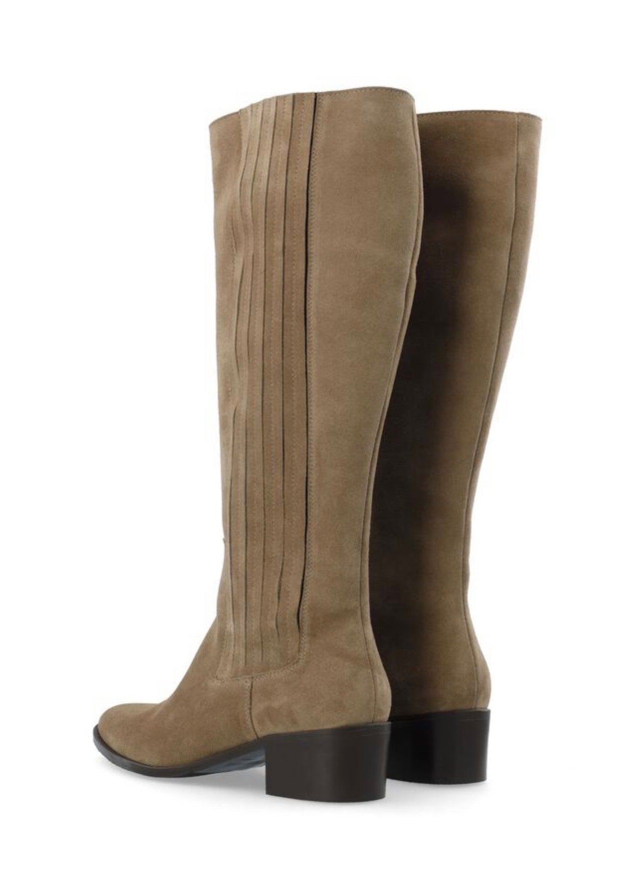 BIACarol Chelsea Knee High Suede Sand