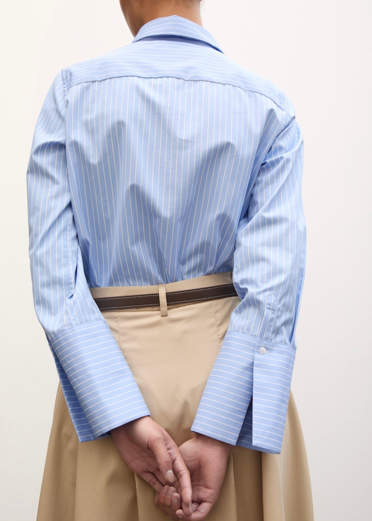 Julie Josephine Signature shirt - Blue Stripe