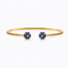 Classic Petite Bracelet Gold Denim Blue