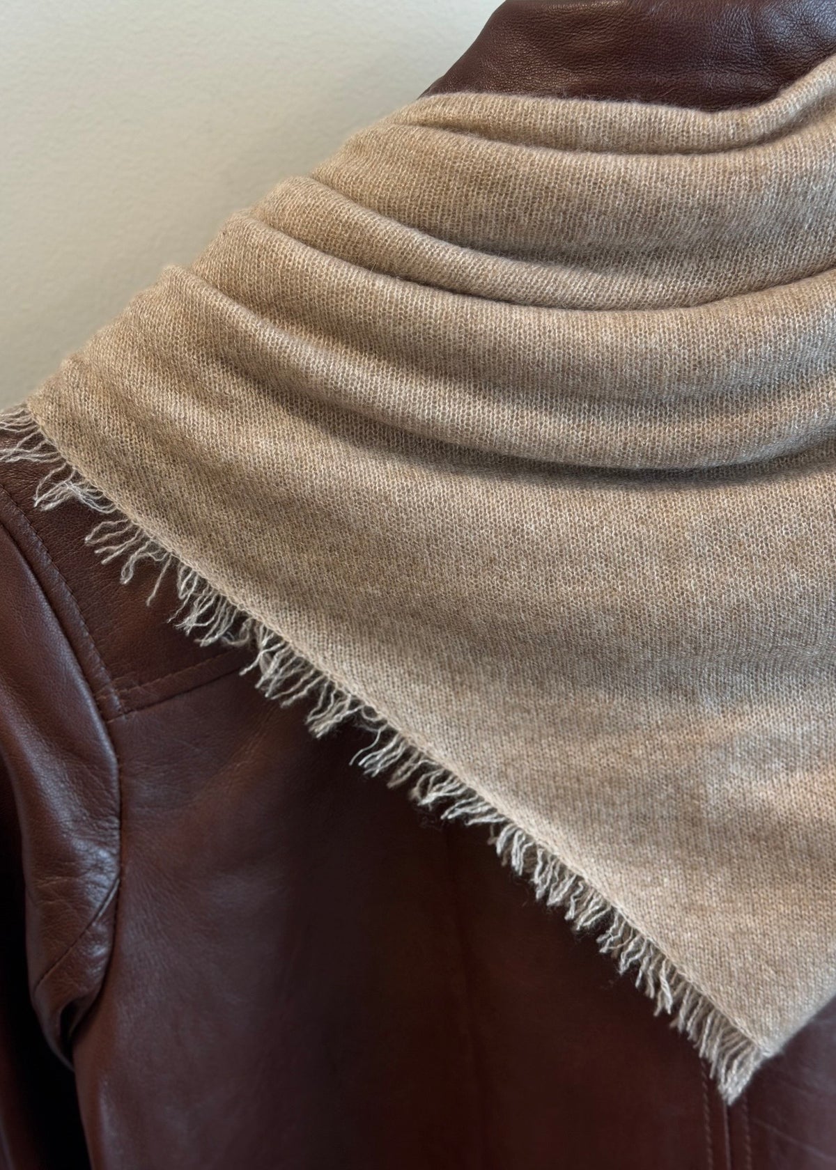 Cashmere Shawl Taupe