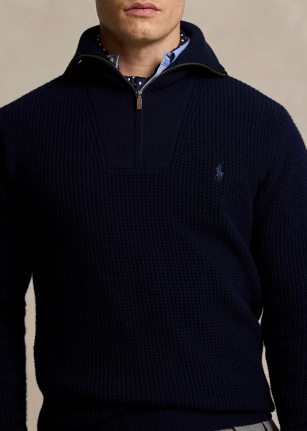 Polo Ralph Lauren Structure Zip - Hunter Navy