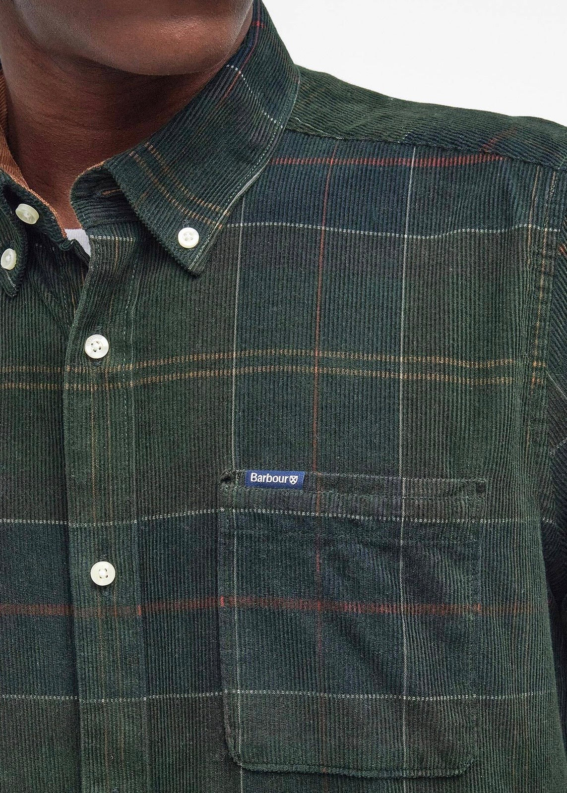 Blair Tailored Tartan Cord Shirt Classic Tartan