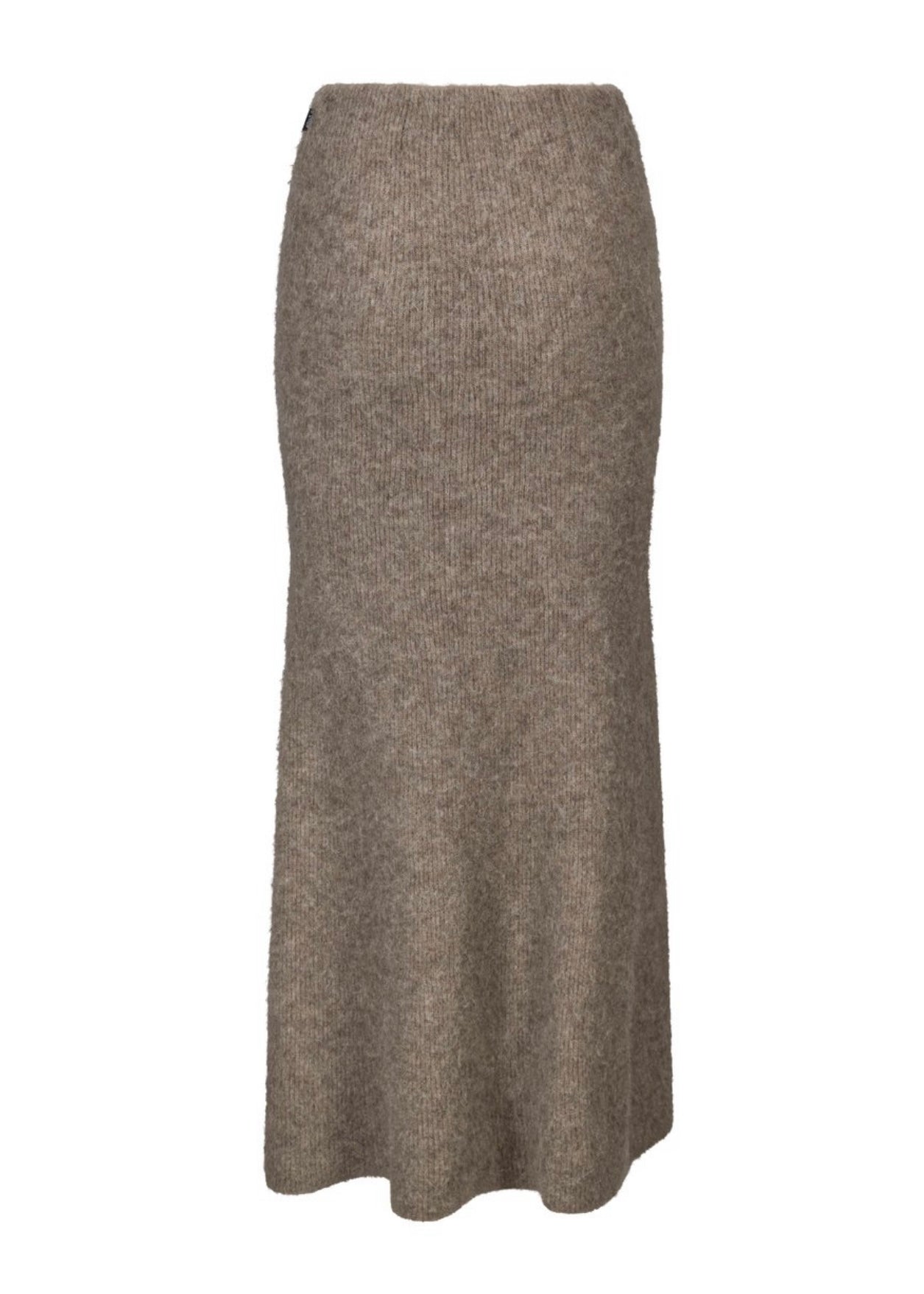 Marika Alpaca skirt Walnut