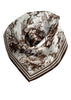 Silk Scarf Brown