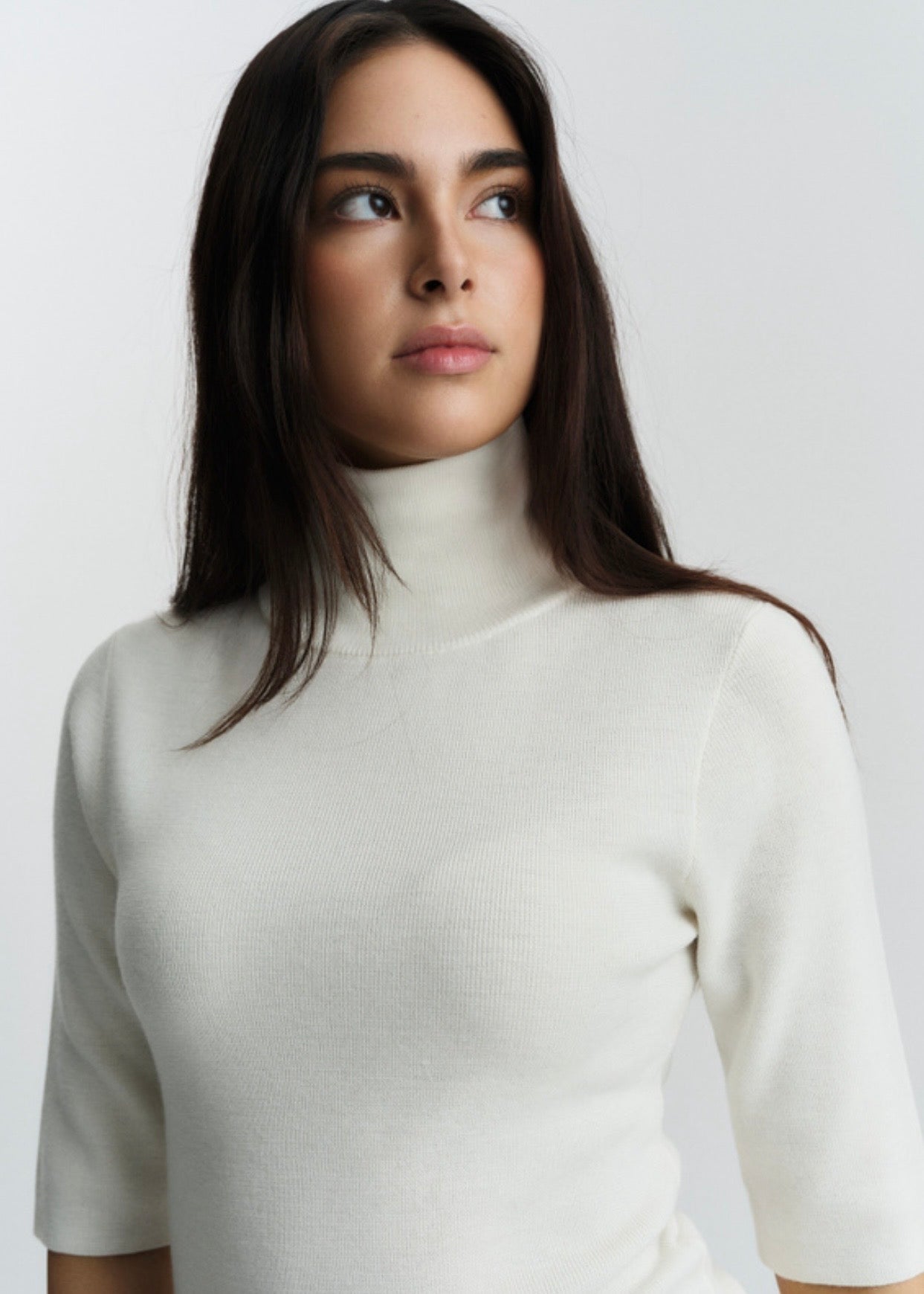 Melly Merino Tee White