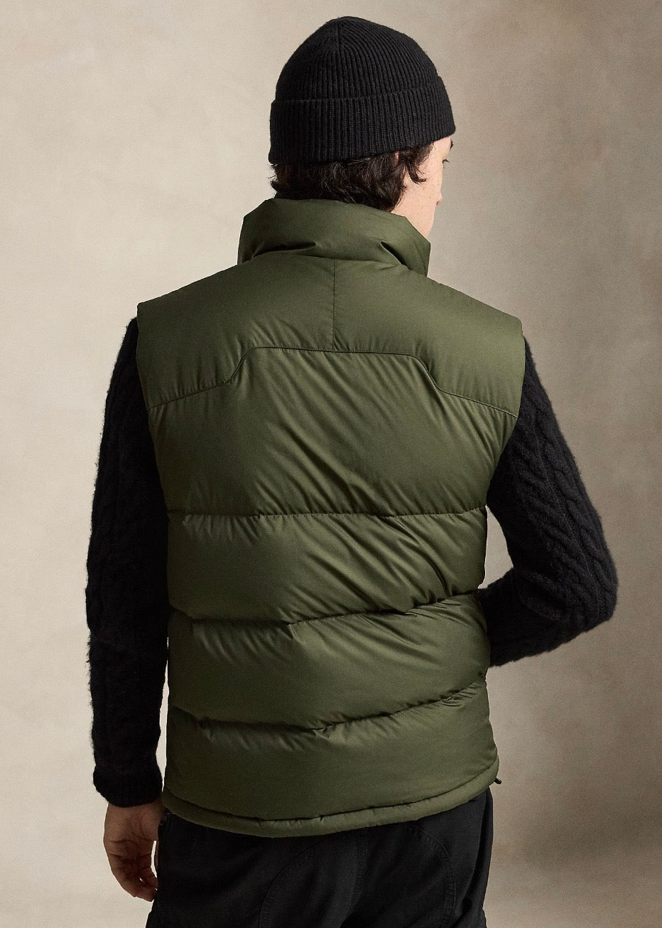 The Gorham Down Vest Company Olive