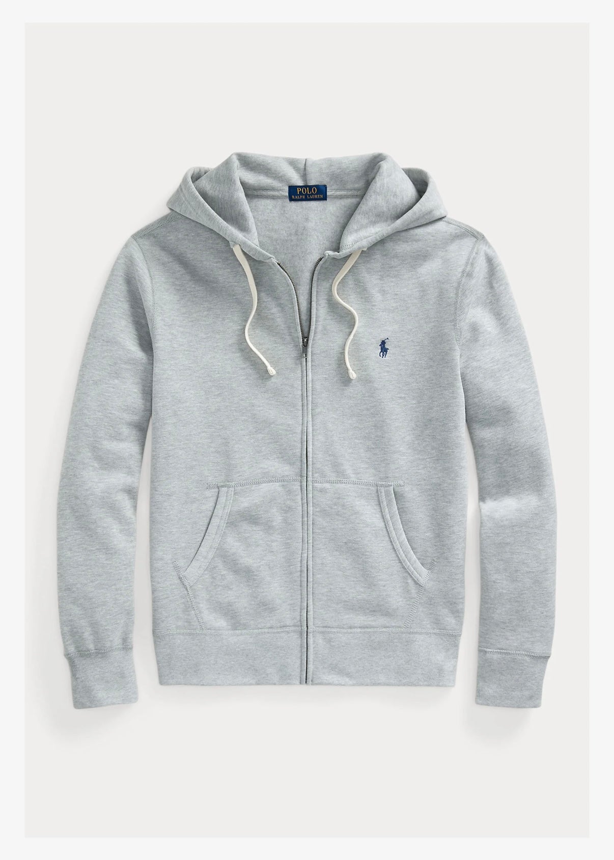 Polo Ralph Lauren College Zip Hoodie - Andover Heather