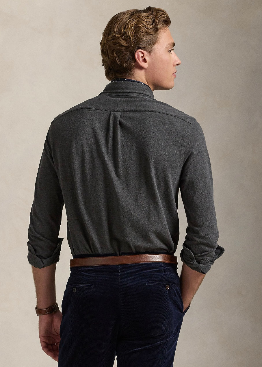 Ralph Lauren Featherweight Mesh shirt - Windsor Heather