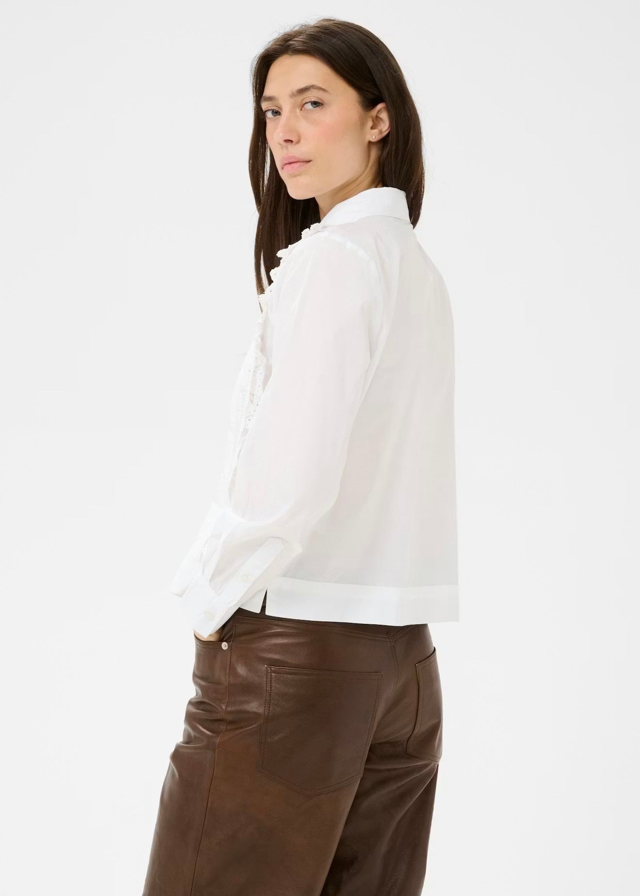 Aneline Shirt Bright White