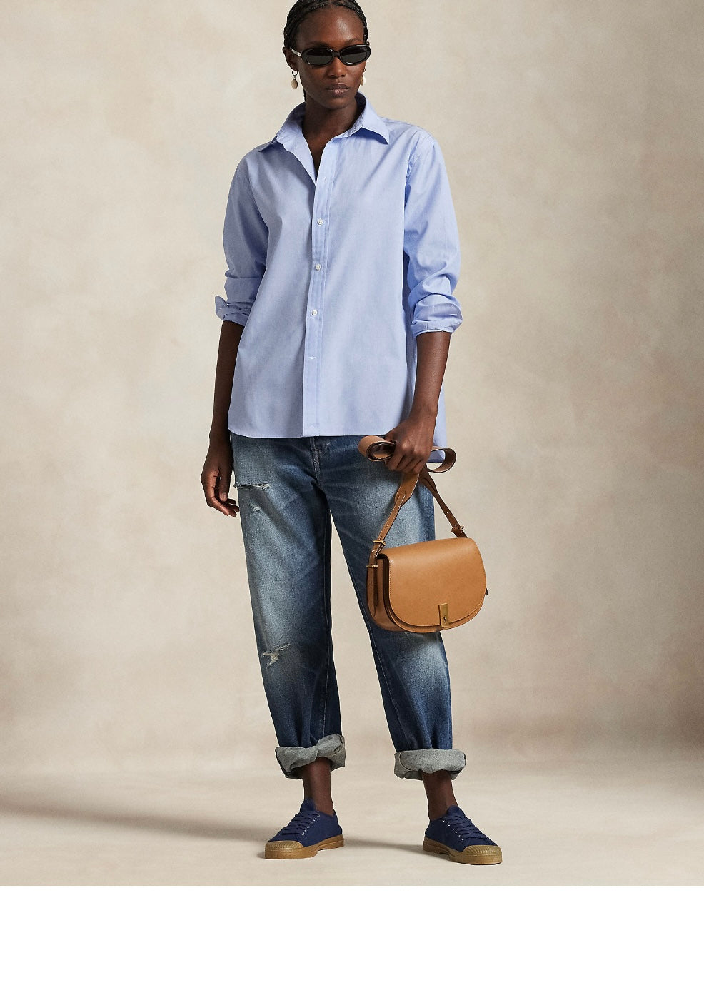 Oversized shirt Classic Medium Blue