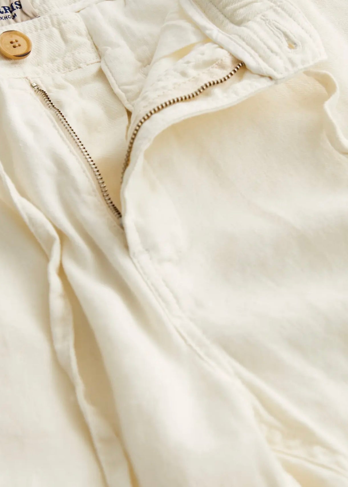 Morris Fenix Linen trouser - Offwhite