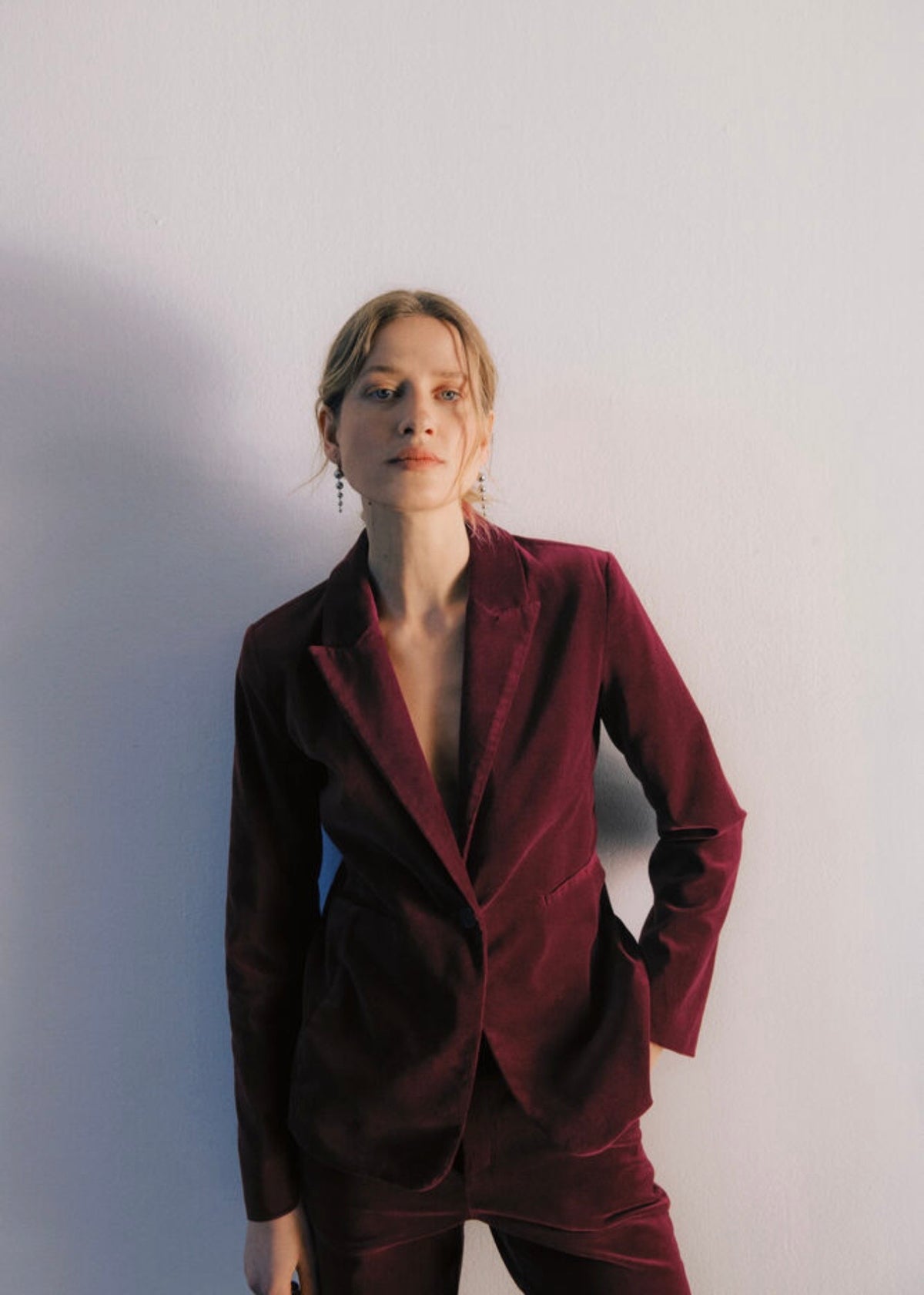 Dahlia Blazer Biking Red
