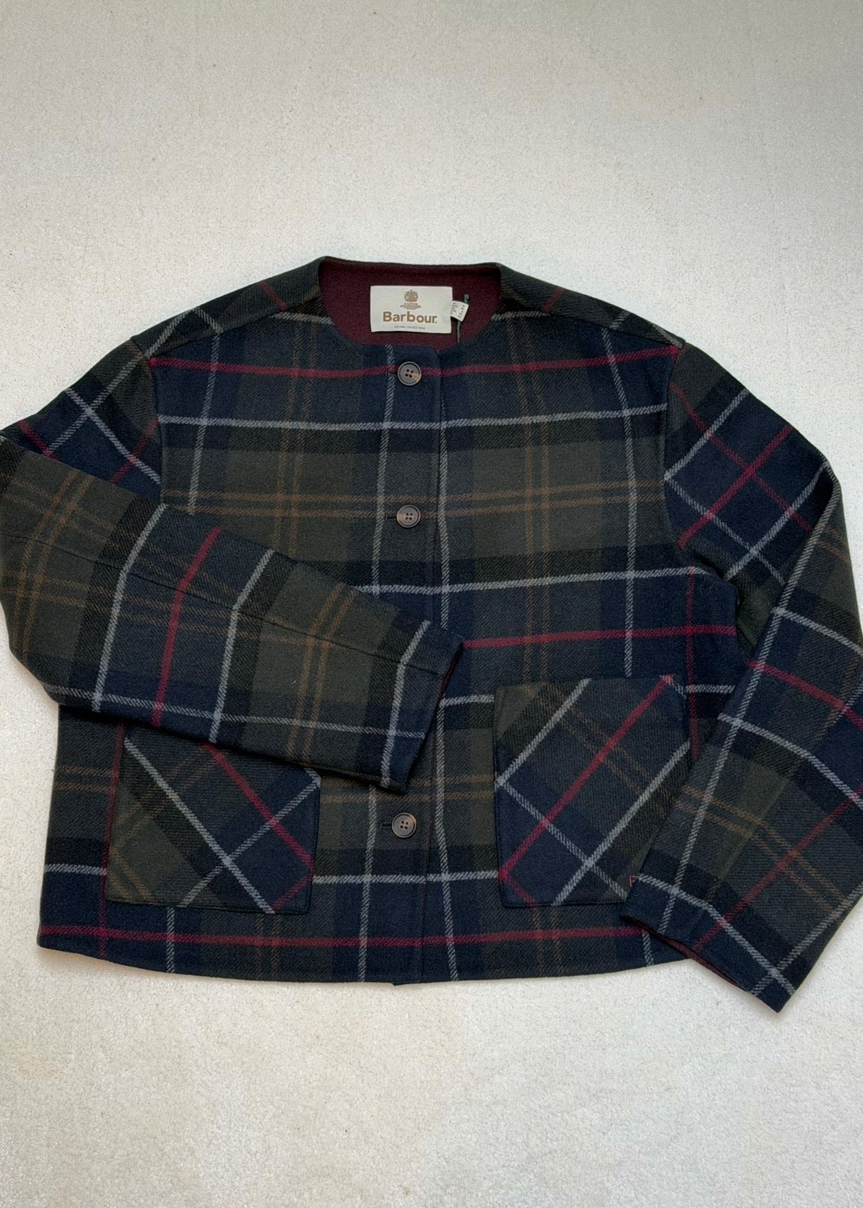 Marlow Overshirt Shadow Classic Tartan