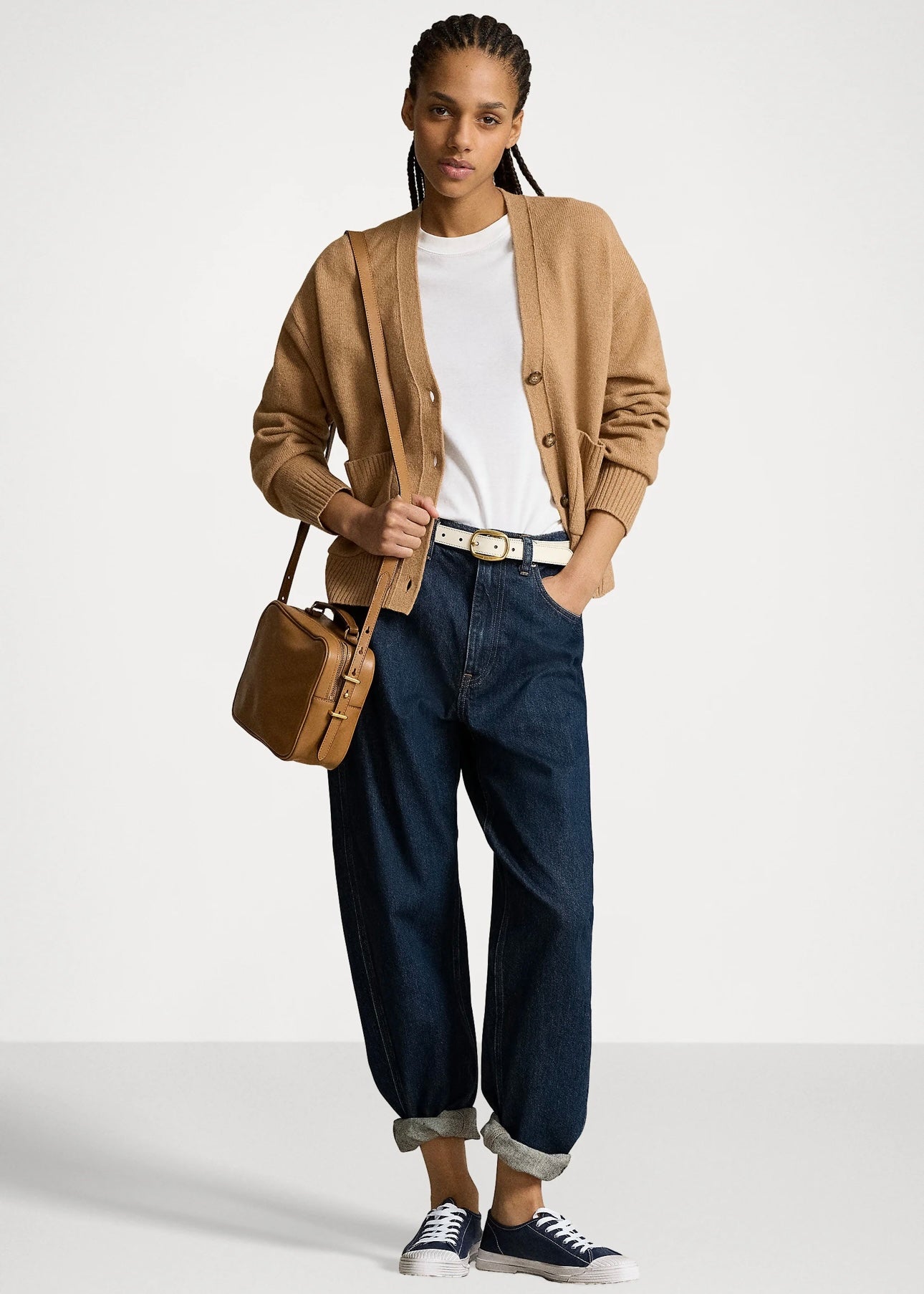 Polo Ralph Lauren Wool cardigan - Camel Melange