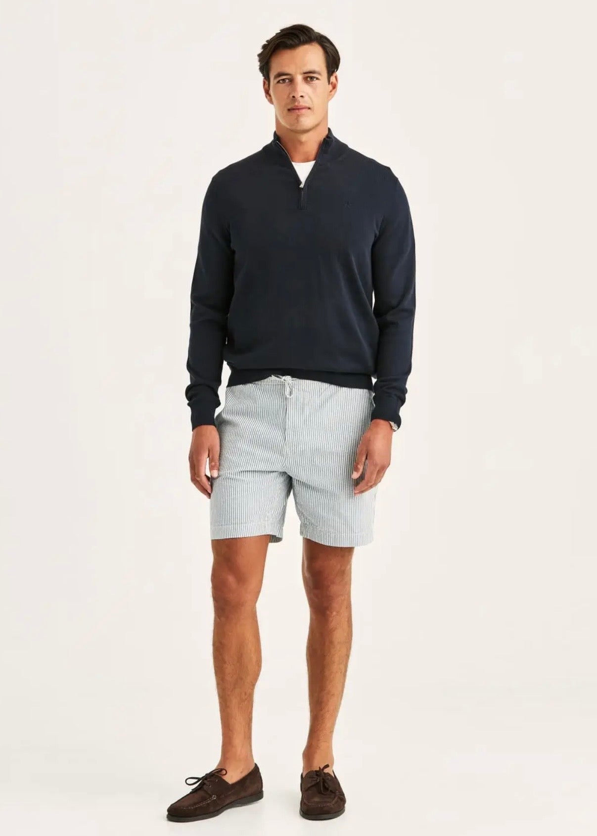Fenix Seersucker Shorts Blue