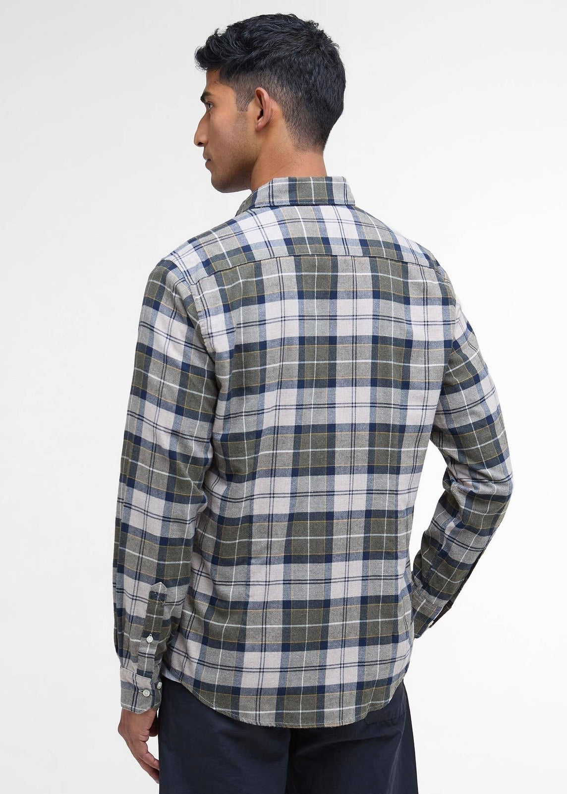 Fortrose Tailored Tartan Forest Mist