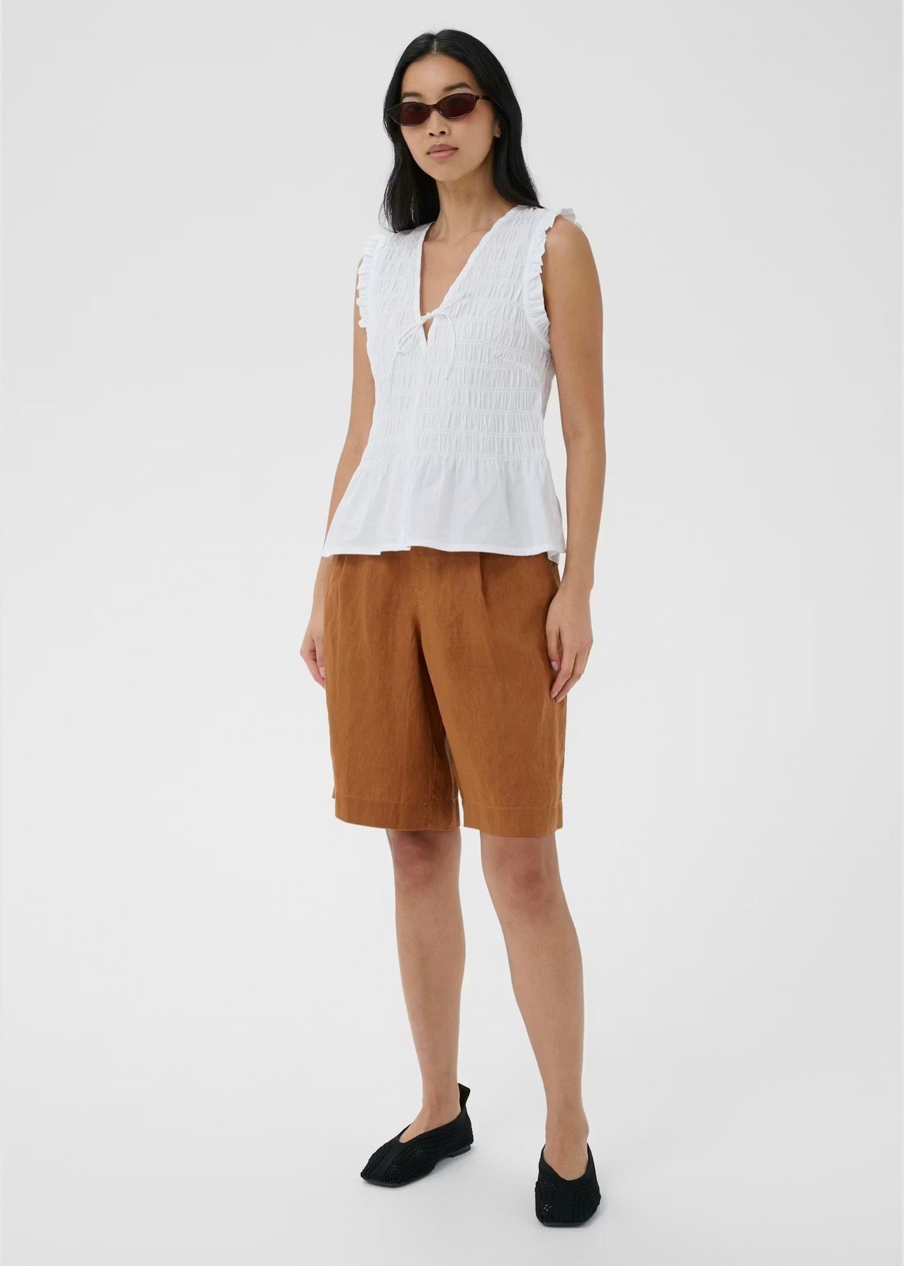 Borgny Top Bright White