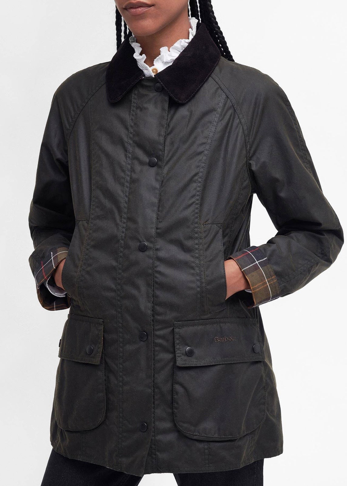 Classic Beadnell Jacket Olive