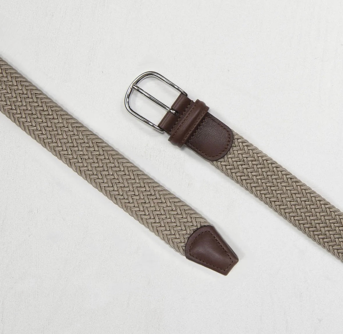 Elastic Belt Beige