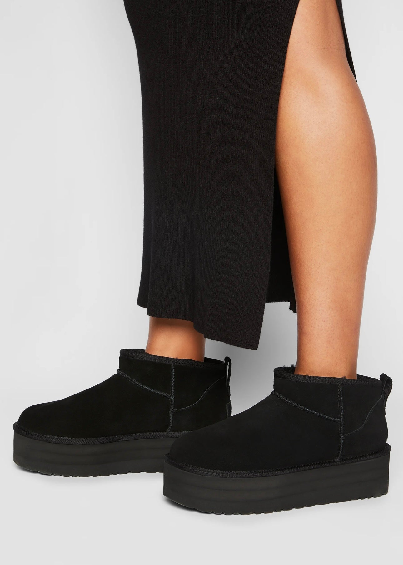 Ugg W Classic Ultra Mini Platform Black