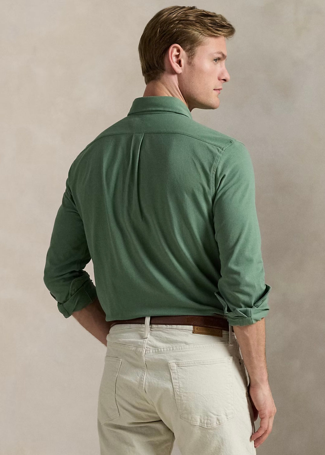 Ralph Lauren Featherweight Mesh shirt  - Fatigue