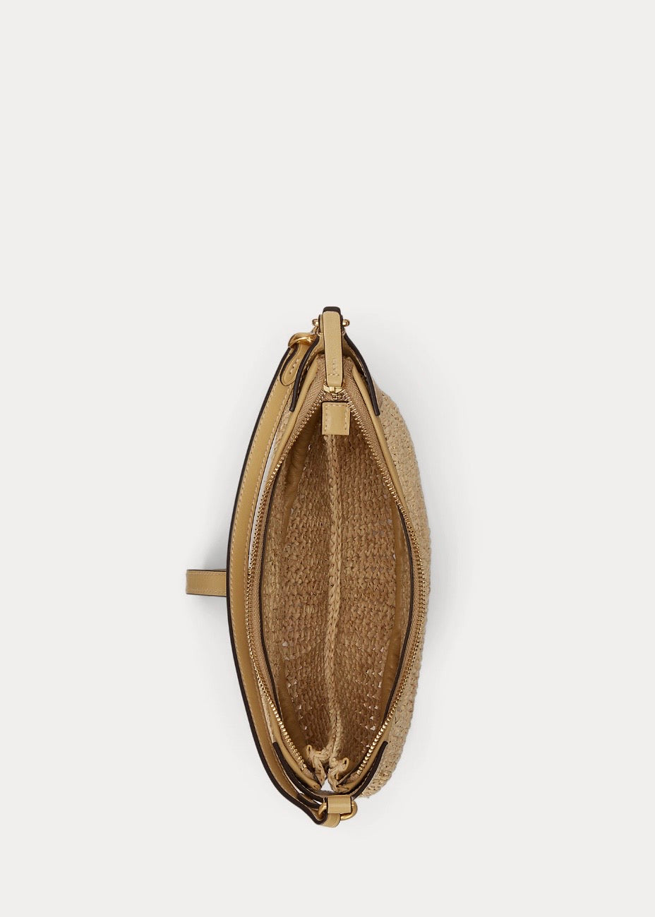 Polo ID Raffia Mini Shoulder Bag